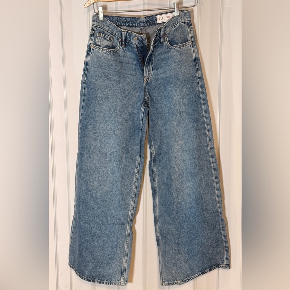 GAP Light Blue Wide Leg Jeans